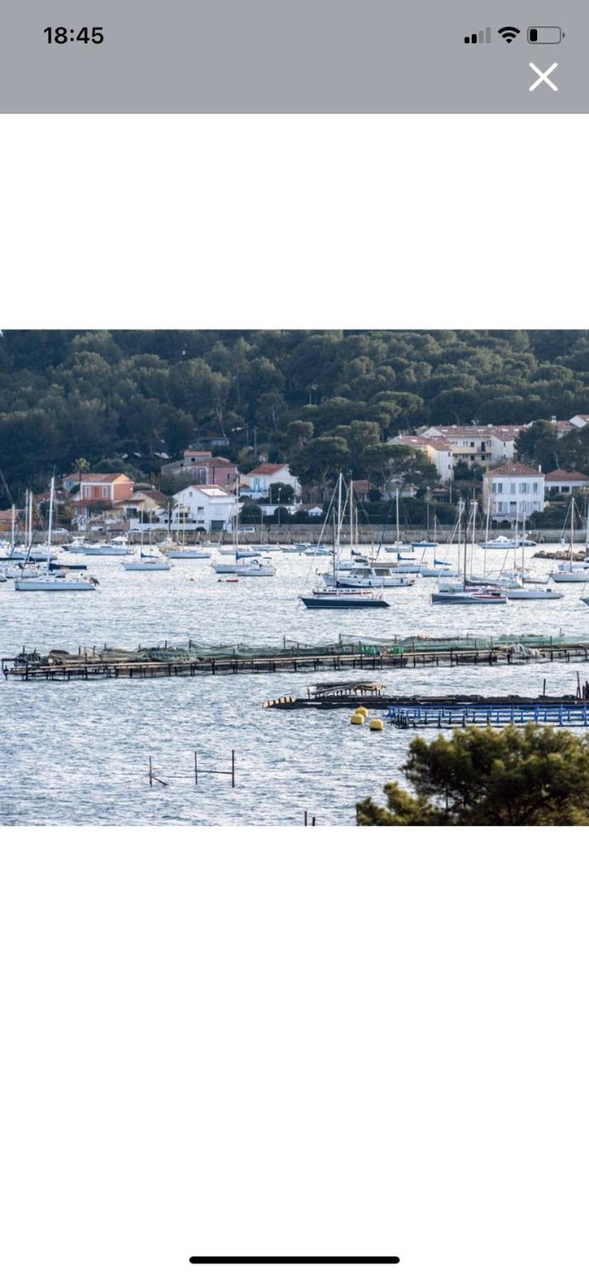 Studio Avec Vue Mer Et Terrasse La Seyne-sur-Mer Extérieur photo